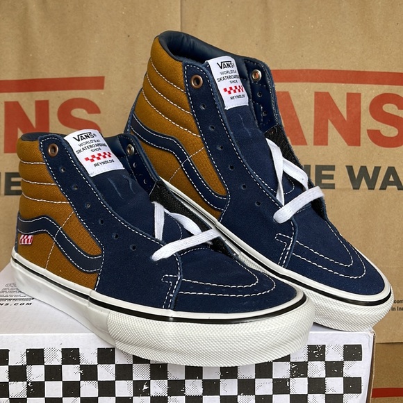 Vans Reynolds’s Navy/Golden Brown WMNS - Picture 5 of 16